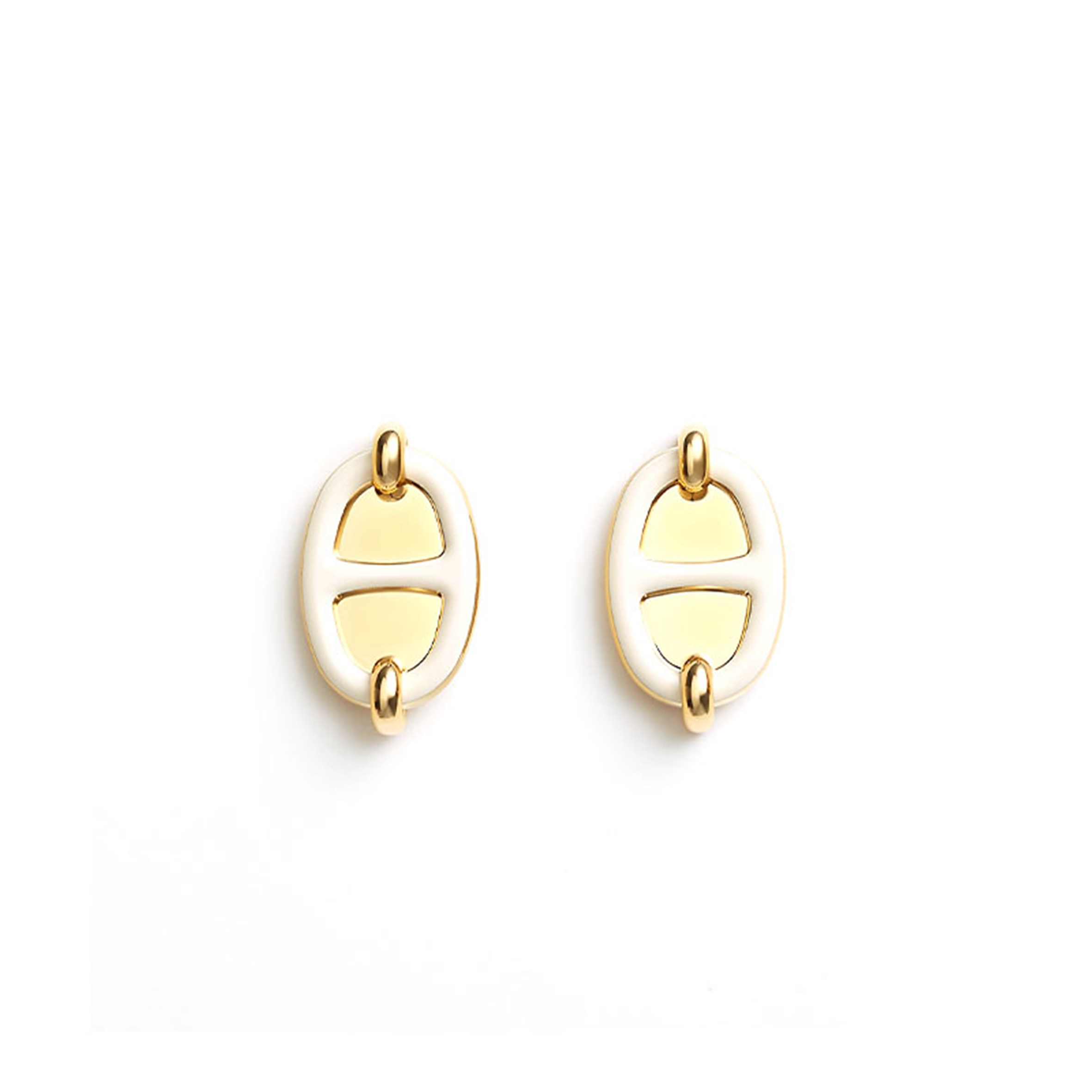 HERMÈS MINI MAILLON EARRINGS H100052FED3